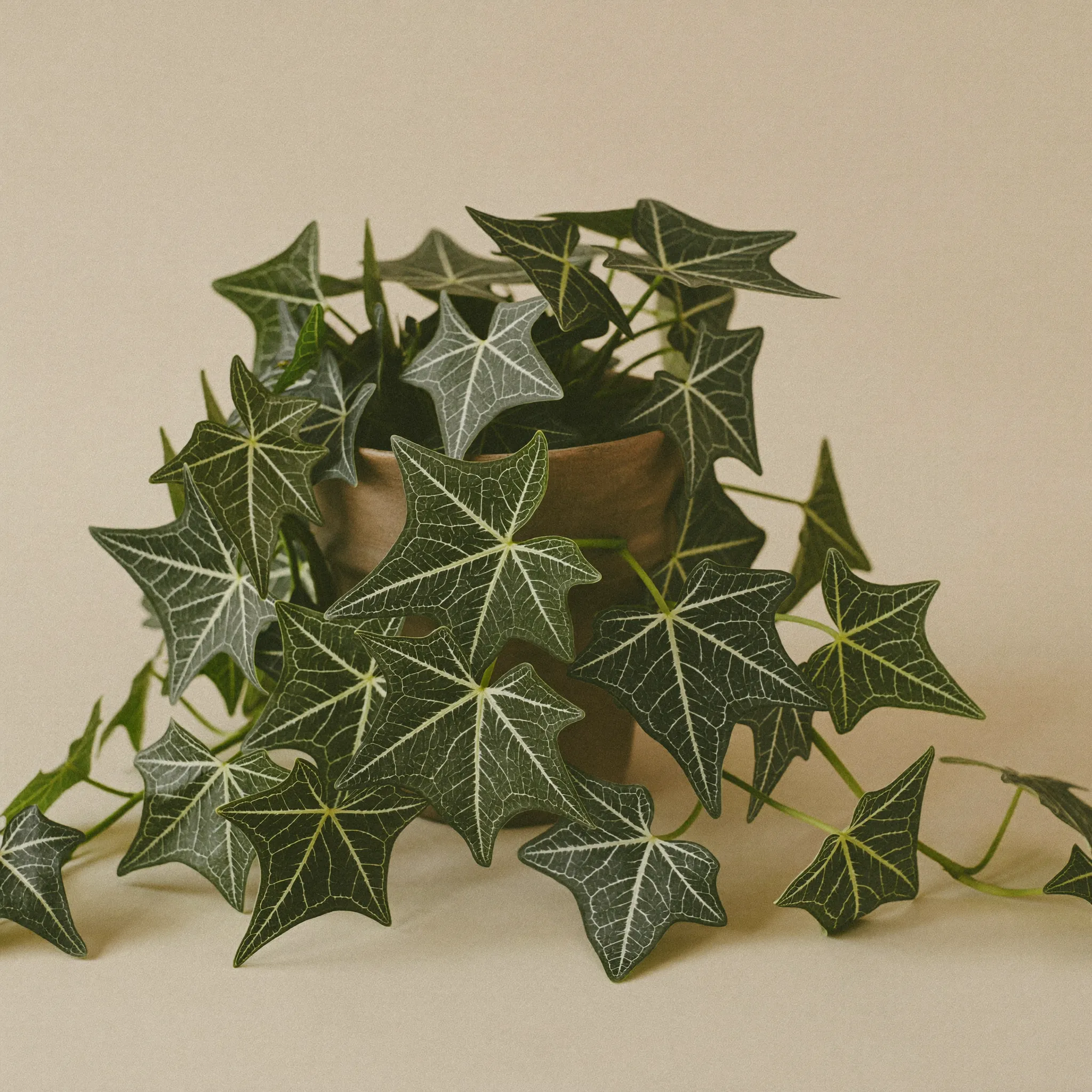 English Ivy (Hedera helix) in a pot